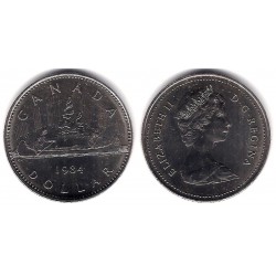(120.1) Canadá. 1984. 1 Dollar (SC)