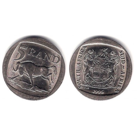 (140) Sudáfrica. 1995. 5 Rand (EBC)