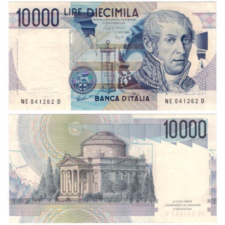 (112b) Italia. 1984. 10000 Lira (EBC)