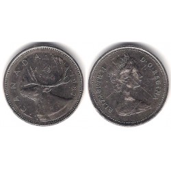(74) Canadá. 1982. 25 Cents (MBC)