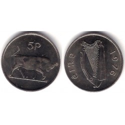 (22) Irlanda. 1976. 5 Pence (EBC)