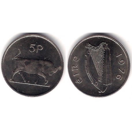 (22) Irlanda. 1976. 5 Pence (EBC)