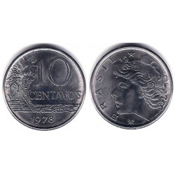 (578.1a) Brasil. 1978. 10 Centavos (SC)