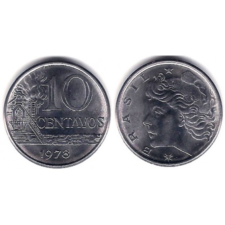 (578.1a) Brasil. 1978. 10 Centavos (SC)