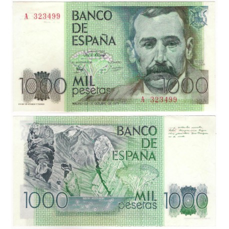 España. 1979. 1000 Pesetas (EBC+) Serie A