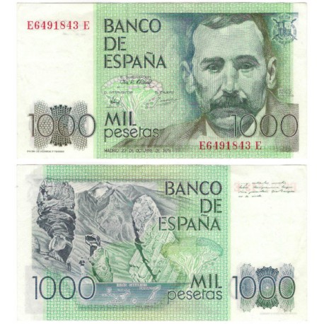 España. 1979. 1000 Pesetas (EBC) Serie E