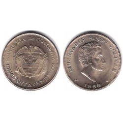 (217) Colombia. 1963. 50 Centavos (MBC)