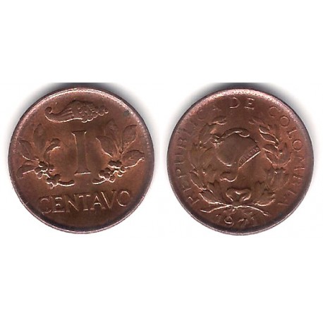 (205a) Colombia. 1971. 1 Centavo (MBC+)