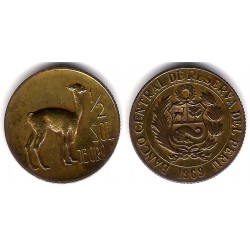 (247) Perú. 1969. ½ Sol (EBC)
