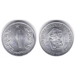 (51) Checoslovaquia. 1963. 1 Haler (SC)