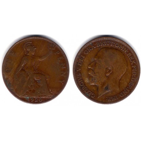 (810) Gran Bretaña. 1920. 1 Penny (BC)
