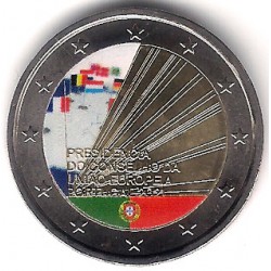 Portugal. 2021. 2 Euro (SC) Coloreada