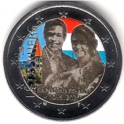 Luxemburgo. 2020. 2 Euro (SC) Coloreada