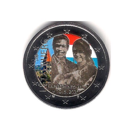 Luxemburgo. 2020. 2 Euro (SC) Coloreada