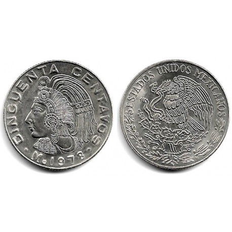 (452) Estados Unidos Mexicanos. 1978. 50 Centavos (SC)