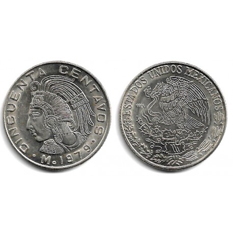 (452) Estados Unidos Mexicanos. 1979. 50 Centavos (EBC)