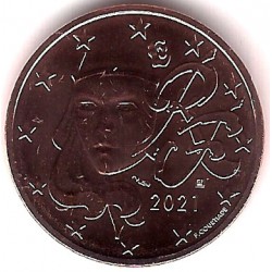 Francia. 2021. 5 Céntimos (SC)