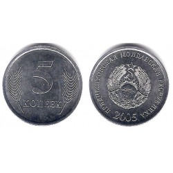 (50) Transnistria. 2005. 5 Kopeks (SC)