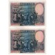 España. 1928. 50 Pesetas (MBC) Serie D. Pareja