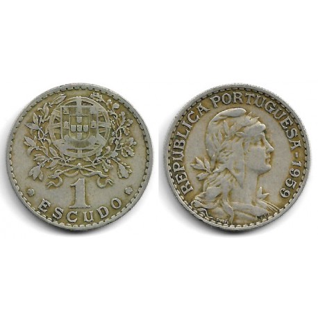 (578) Portugal. 1959. 1 Escudo (MBC-)