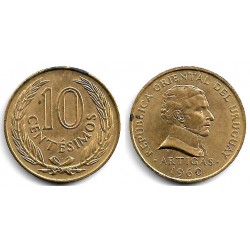 (39) Uruguay. 1960. 10 Centesimos (EBC)
