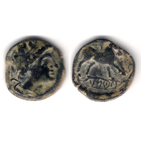 Cástulo (Jaén). 50 a.C. Semis (EBC-)
