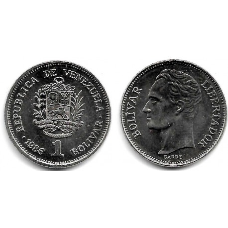 (Y52) Venezuela. 1986. 1 Bolivar (SC)
