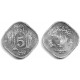 (35) Pakistán. 1974. 5 Paisa (EBC)
