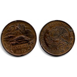 (441) Estados Unidos Mexicanos. 1973. 20 Centavos (BC)