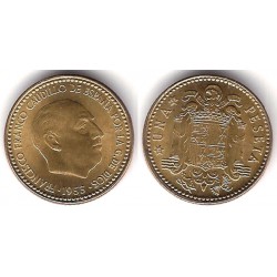 Estado Español. 1953*(19-56). 1 Peseta (EBC+)