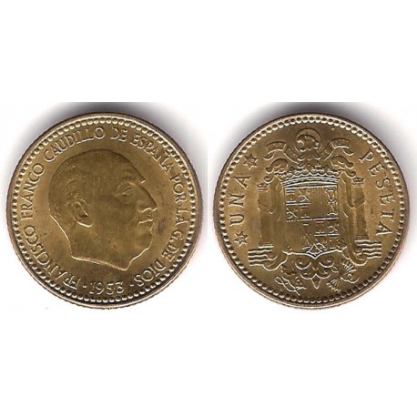 Estado Español. 1953*(19-56). 1 Peseta (EBC+)