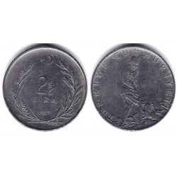 (893.1) Turquía. 1967. 2½ Lira (MBC)