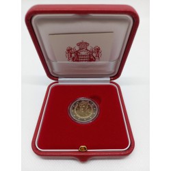 Mónaco. 2019. 2  Euro (Proof) Honoré V