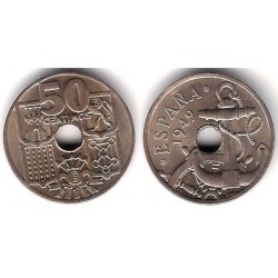 Estado Español. 1949*(19-51). 50 Céntimos (SC)