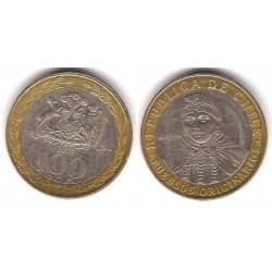 (236) Chile. 2005. 100 Pesos (MBC)