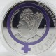 España. 2021. 10 Euro (Proof) (Plata) 8-M. Día de la Mujer