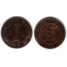 (1) Indochina Francesa. 1885(A). 1 Centime (MBC-)