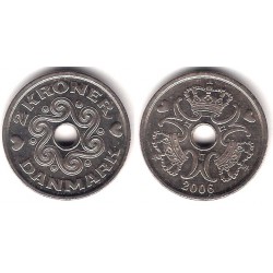 (874.2) Dinamarca. 2006. 2 Kroner (EBC)