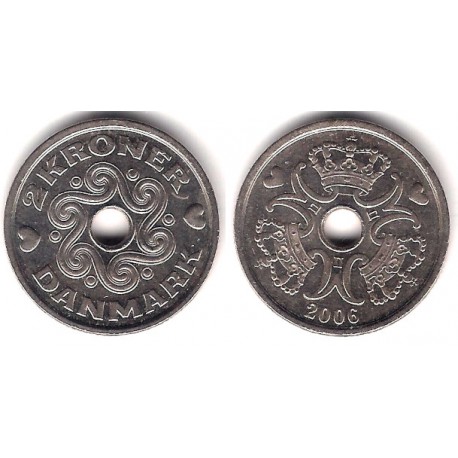 (874.2) Dinamarca. 2006. 2 Kroner (EBC)