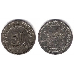 Casino Gran Madrid. 50 Pesetas (MBC)