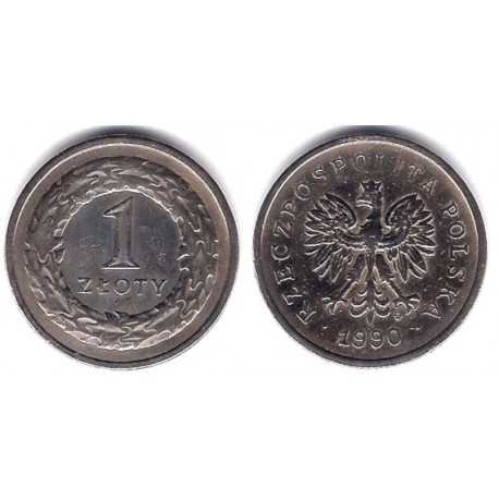 (282) Polonia. 1990. 1 Zloty (MBC)