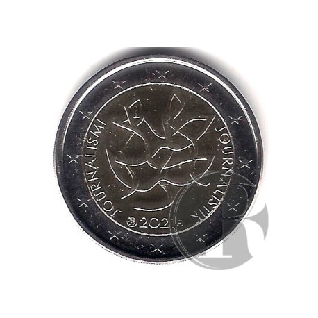 Finlandia. 2021. 2 Euro (SC) Periodismo