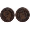 Alfonso XII. 1879. 5 Céntimos (BC-) Ceca de Barcelona OM
