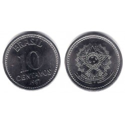(602) Brasil. 1987. 10 Centavos (SC)