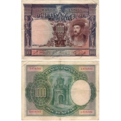 España. 1925. 1000 Pesetas (MBC-) Sin Serie