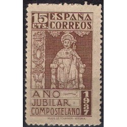 (833) 1937. 15 Céntimos. El Apóstol Santiago (Nuevo)
