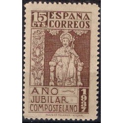 (833) 1937. 15 Céntimos. El Apóstol Santiago (Nuevo)
