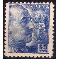 (926) 1940-45. 45 Céntimos. General Franco (Nuevo)