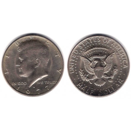 (A202b) Estados Unidos de América. 1977(D). Half Dollar (MBC)