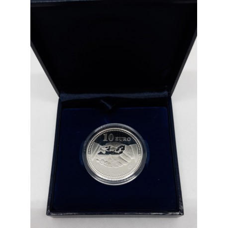 España. 2005. 10 Euro (Proof) (Plata) Paz y Libertad. SIN CERTIFICADO 